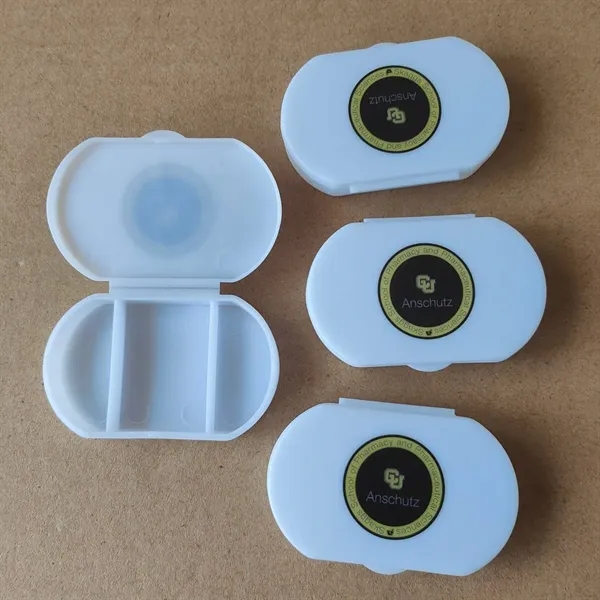 3 compartment daily pill box - 3 compartment daily pill box - Image 1 of 5