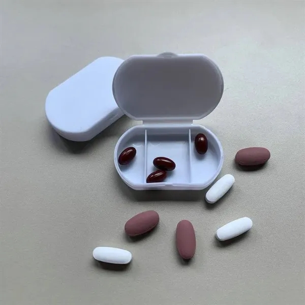 3 compartment daily pill box - 3 compartment daily pill box - Image 5 of 5