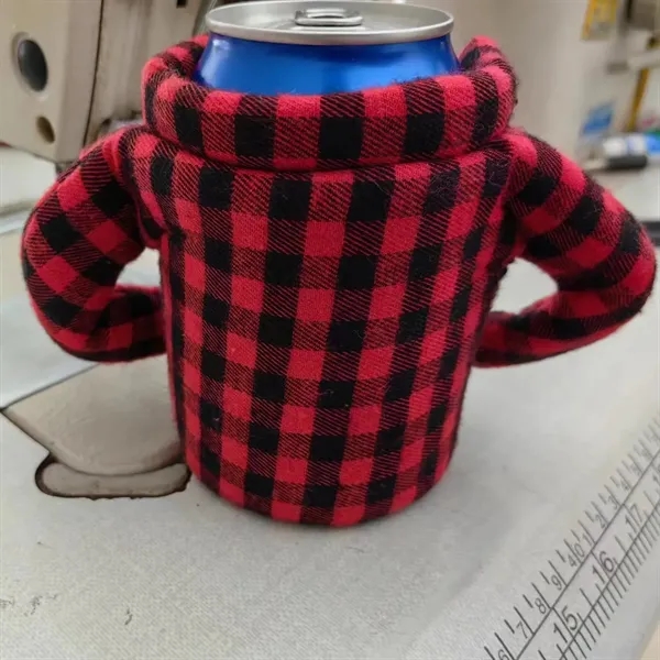 Insulated Can Cooler Puffy Beverage Jacket - Insulated Can Cooler Puffy Beverage Jacket - Image 3 of 4