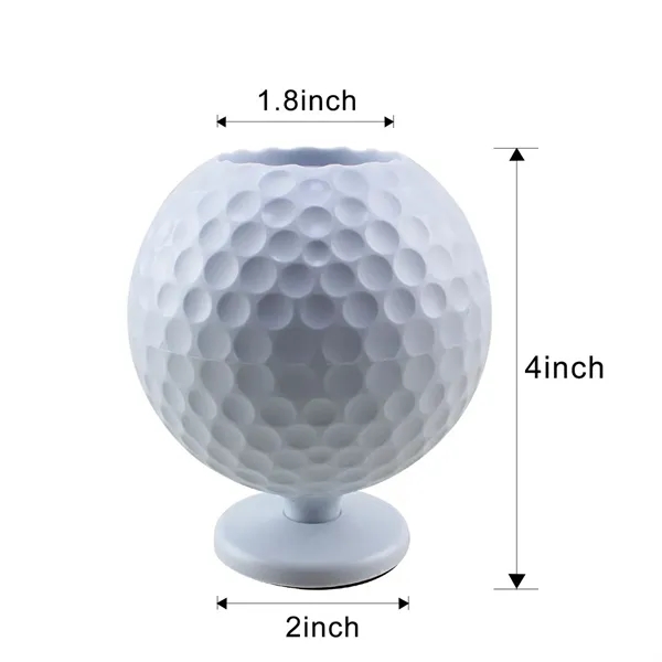 Golf Ball Ballpoint Pen Holder Cup Novelty - Golf Ball Ballpoint Pen Holder Cup Novelty - Image 1 of 7