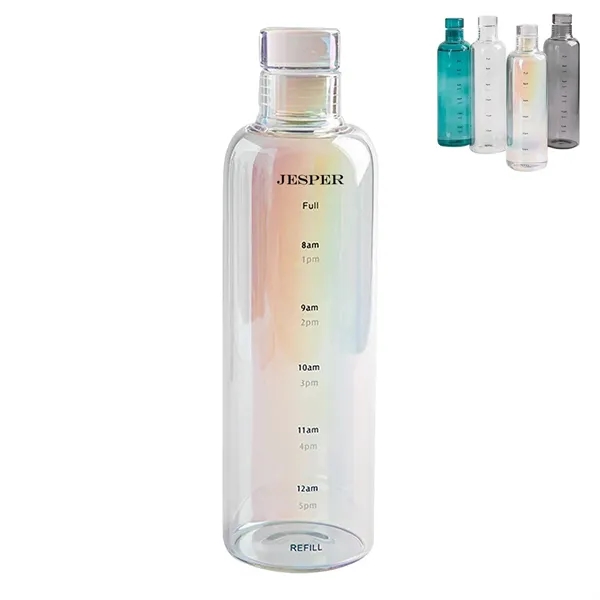 18Oz Reusable Times Glass Juice Bottles - 18Oz Reusable Times Glass Juice Bottles - Image 0 of 4