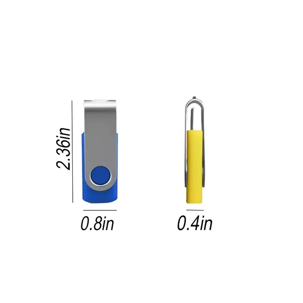128G Rotating Shell Compact High-Speed USB Drive - 128G Rotating Shell Compact High-Speed USB Drive - Image 1 of 1