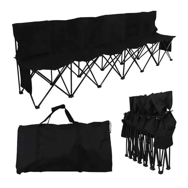 Sideline Bench Chairs 6 Person Bench Stadium Seats - Sideline Bench Chairs 6 Person Bench Stadium Seats - Image 0 of 2