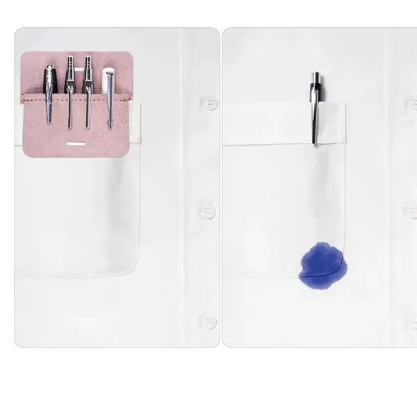 Pu Leather Pen Pouch Holder Organizer - Pu Leather Pen Pouch Holder Organizer - Image 3 of 5