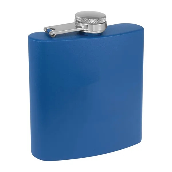 6oz. Matte Powder Coated Stainless Steel Flask - 6oz. Matte Powder Coated Stainless Steel Flask - Image 3 of 38