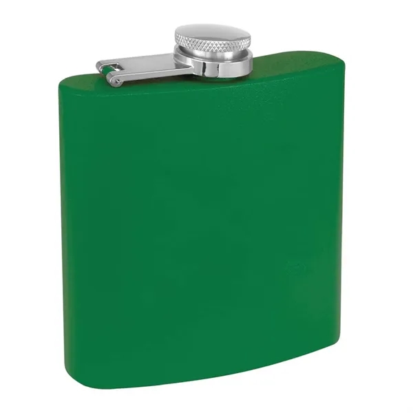 6oz. Matte Powder Coated Stainless Steel Flask - 6oz. Matte Powder Coated Stainless Steel Flask - Image 6 of 38