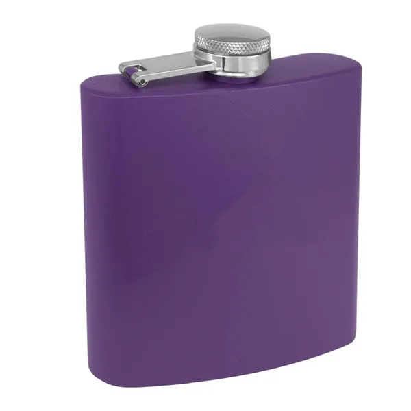 6oz. Matte Powder Coated Stainless Steel Flask - 6oz. Matte Powder Coated Stainless Steel Flask - Image 27 of 38