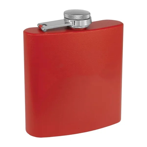 6oz. Matte Powder Coated Stainless Steel Flask - 6oz. Matte Powder Coated Stainless Steel Flask - Image 30 of 38