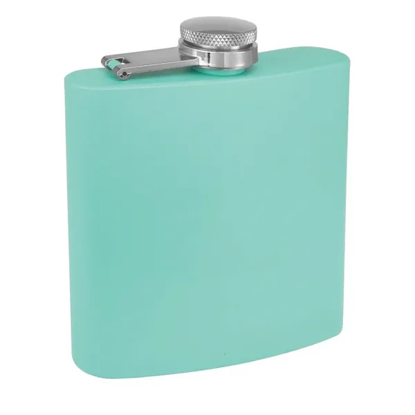 6oz. Matte Powder Coated Stainless Steel Flask - 6oz. Matte Powder Coated Stainless Steel Flask - Image 33 of 38