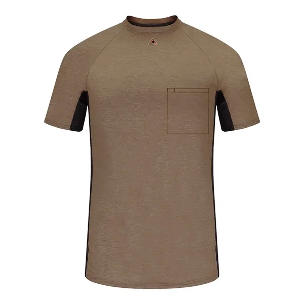 Bulwark Men's FR Two-Tone Base Layer with Concealed Chest... - Bulwark Men's FR Two-Tone Base Layer with Concealed Chest... - Image 0 of 4