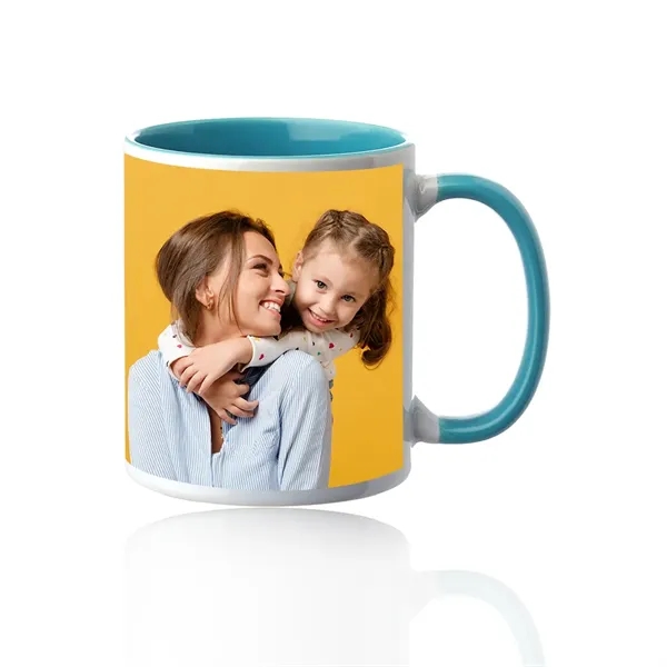 11 oz. Bright Two-Tone Sublimation Custom Mug - 11 oz. Bright Two-Tone Sublimation Custom Mug - Image 6 of 6