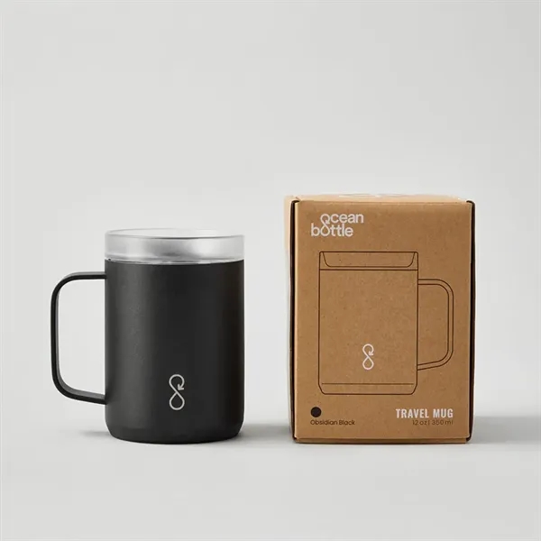 12 oz Ocean Bottle® Recycled Stainless Insulated Travel Mug - 12 oz Ocean Bottle® Recycled Stainless Insulated Travel Mug - Image 2 of 6