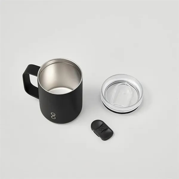 12 oz Ocean Bottle® Recycled Stainless Insulated Travel Mug - 12 oz Ocean Bottle® Recycled Stainless Insulated Travel Mug - Image 4 of 6