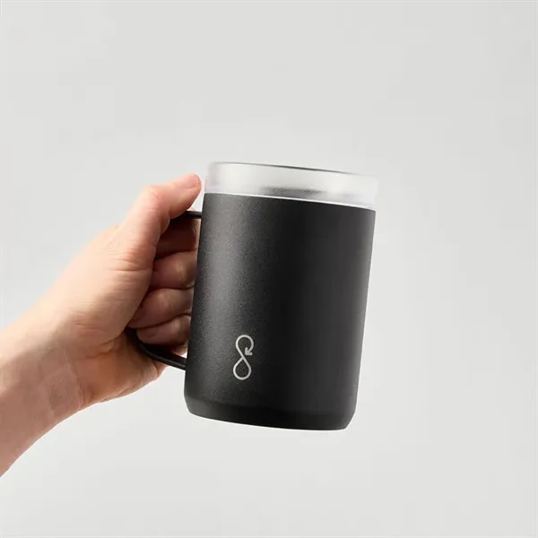 12 oz Ocean Bottle® Recycled Stainless Insulated Travel Mug - 12 oz Ocean Bottle® Recycled Stainless Insulated Travel Mug - Image 5 of 6