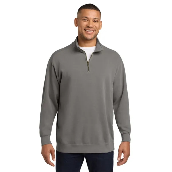 COMFORT COLORS Ring Spun 1/4-Zip Sweatshirt. - COMFORT COLORS Ring Spun 1/4-Zip Sweatshirt. - Image 6 of 30