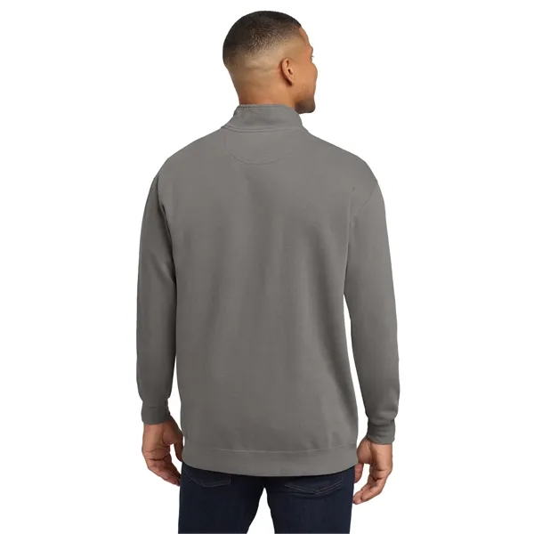 COMFORT COLORS Ring Spun 1/4-Zip Sweatshirt. - COMFORT COLORS Ring Spun 1/4-Zip Sweatshirt. - Image 8 of 30