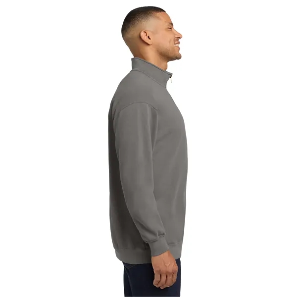 COMFORT COLORS Ring Spun 1/4-Zip Sweatshirt. - COMFORT COLORS Ring Spun 1/4-Zip Sweatshirt. - Image 10 of 30