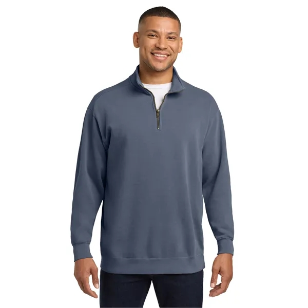 COMFORT COLORS Ring Spun 1/4-Zip Sweatshirt. - COMFORT COLORS Ring Spun 1/4-Zip Sweatshirt. - Image 14 of 30