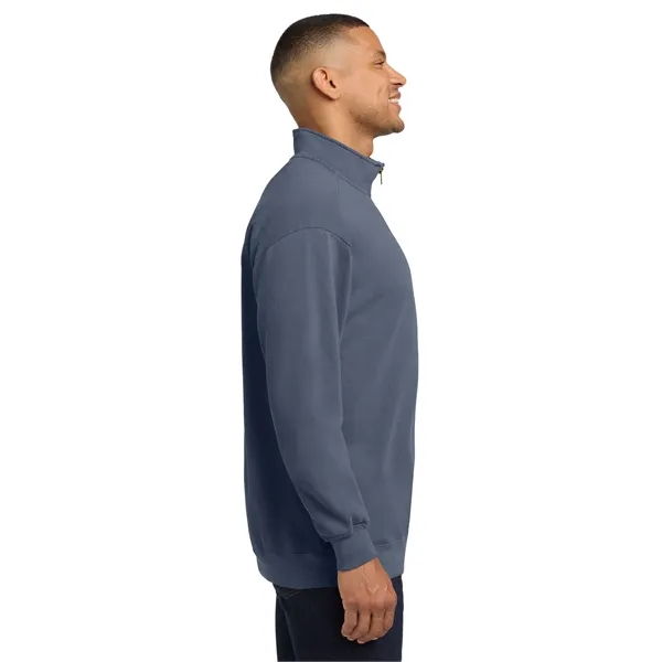 COMFORT COLORS Ring Spun 1/4-Zip Sweatshirt. - COMFORT COLORS Ring Spun 1/4-Zip Sweatshirt. - Image 18 of 30
