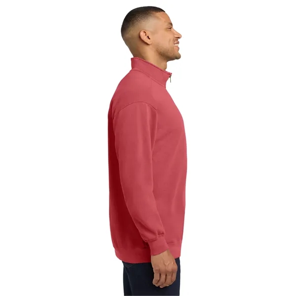COMFORT COLORS Ring Spun 1/4-Zip Sweatshirt. - COMFORT COLORS Ring Spun 1/4-Zip Sweatshirt. - Image 26 of 30