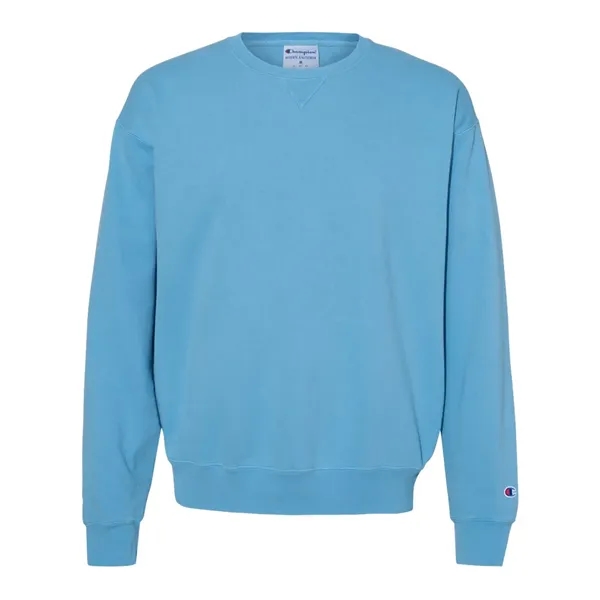 Champion Unisex Garment-Dyed Crewneck Sweatshirt - Champion Unisex Garment-Dyed Crewneck Sweatshirt - Image 7 of 8