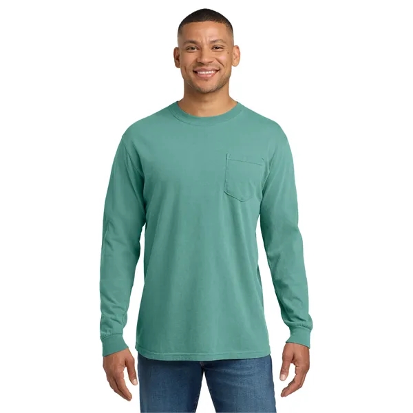 COMFORT COLORS Heavyweight Ring Spun Long Sleeve Pocket Tee. - COMFORT COLORS Heavyweight Ring Spun Long Sleeve Pocket Tee. - Image 31 of 104