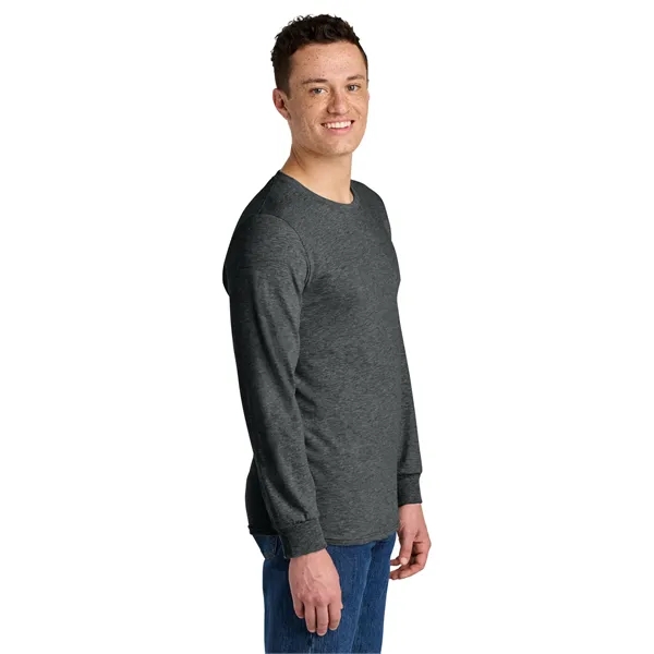 Jerzees Premium Blend Ring Spun Long Sleeve T-Shirt - Jerzees Premium Blend Ring Spun Long Sleeve T-Shirt - Image 6 of 46