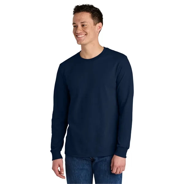 Jerzees Premium Blend Ring Spun Long Sleeve T-Shirt - Jerzees Premium Blend Ring Spun Long Sleeve T-Shirt - Image 9 of 46