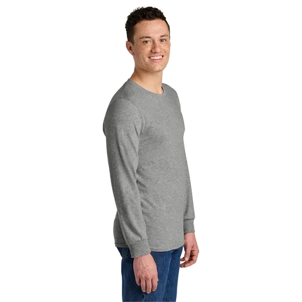 Jerzees Premium Blend Ring Spun Long Sleeve T-Shirt - Jerzees Premium Blend Ring Spun Long Sleeve T-Shirt - Image 16 of 46