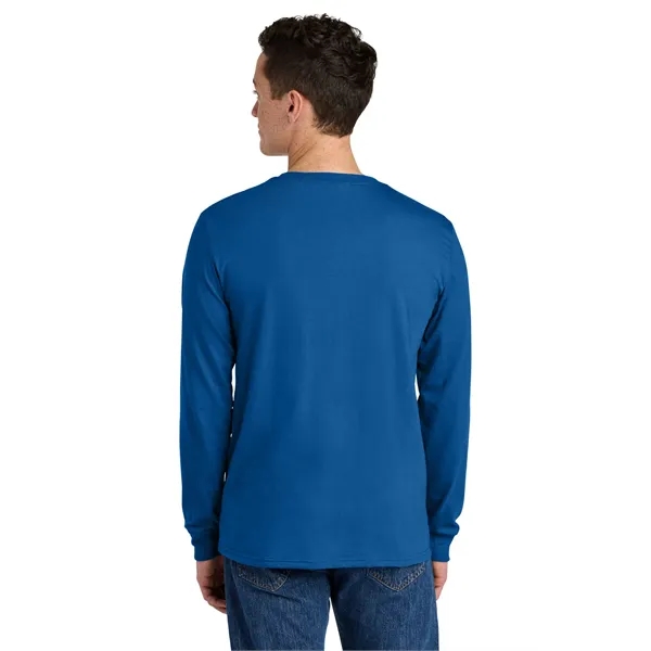 Jerzees Premium Blend Ring Spun Long Sleeve T-Shirt - Jerzees Premium Blend Ring Spun Long Sleeve T-Shirt - Image 20 of 46