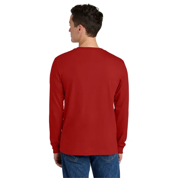 Jerzees Premium Blend Ring Spun Long Sleeve T-Shirt - Jerzees Premium Blend Ring Spun Long Sleeve T-Shirt - Image 25 of 46