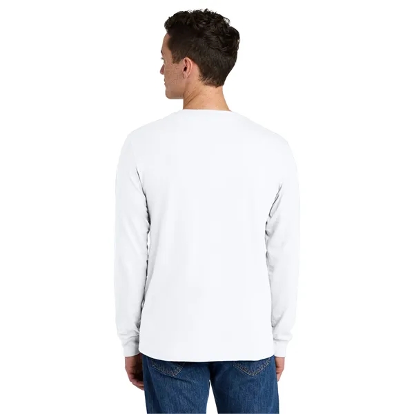Jerzees Premium Blend Ring Spun Long Sleeve T-Shirt - Jerzees Premium Blend Ring Spun Long Sleeve T-Shirt - Image 30 of 46