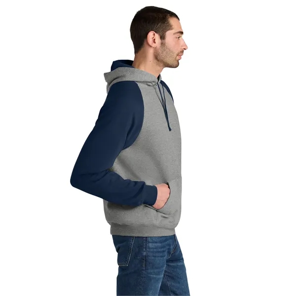 Jerzees Unisex NuBlend Colorblock Raglan Hoodie Sweatshirt - Jerzees Unisex NuBlend Colorblock Raglan Hoodie Sweatshirt - Image 2 of 19