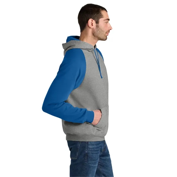 Jerzees Unisex NuBlend Colorblock Raglan Hoodie Sweatshirt - Jerzees Unisex NuBlend Colorblock Raglan Hoodie Sweatshirt - Image 11 of 19