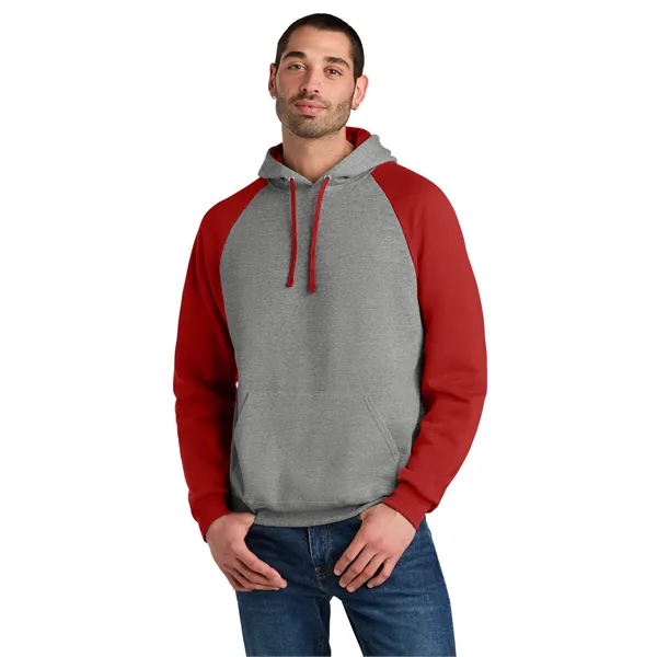 Jerzees Unisex NuBlend Colorblock Raglan Hoodie Sweatshirt - Jerzees Unisex NuBlend Colorblock Raglan Hoodie Sweatshirt - Image 14 of 19