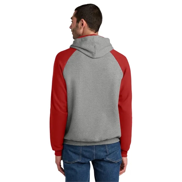 Jerzees Unisex NuBlend Colorblock Raglan Hoodie Sweatshirt - Jerzees Unisex NuBlend Colorblock Raglan Hoodie Sweatshirt - Image 15 of 19