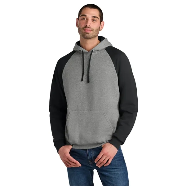 Custom Jerzees Unisex NuBlend Colorblock Raglan Hoodie Sweatshirt