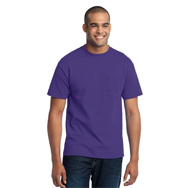 Port & Company - Core Blend Pocket Tee. - Port & Company - Core Blend Pocket Tee. - Image 0 of 95