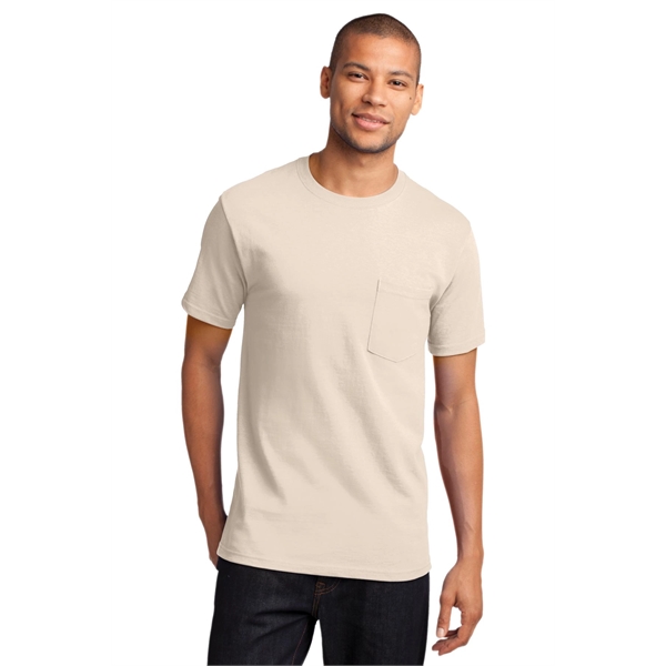 Port & Company - Tall Essential Pocket Tee. - Port & Company - Tall Essential Pocket Tee. - Image 39 of 131
