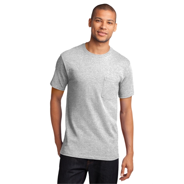 Port & Company - Tall Essential Pocket Tee. - Port & Company - Tall Essential Pocket Tee. - Image 41 of 131