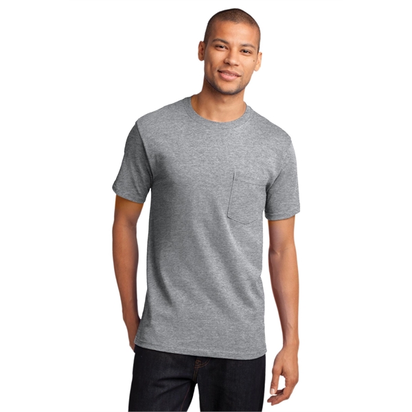 Port & Company - Tall Essential Pocket Tee. - Port & Company - Tall Essential Pocket Tee. - Image 43 of 131