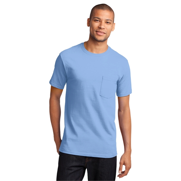 Port & Company - Tall Essential Pocket Tee. - Port & Company - Tall Essential Pocket Tee. - Image 45 of 131