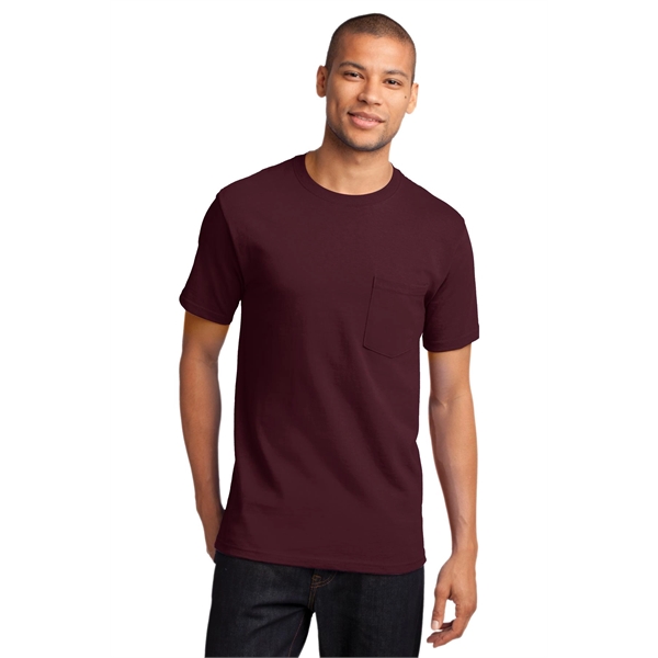 Port & Company - Tall Essential Pocket Tee. - Port & Company - Tall Essential Pocket Tee. - Image 51 of 131