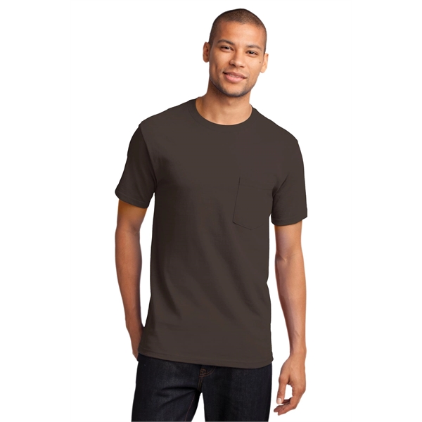 Port & Company - Tall Essential Pocket Tee. - Port & Company - Tall Essential Pocket Tee. - Image 53 of 131