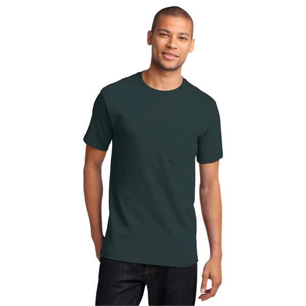 Port & Company - Tall Essential Pocket Tee. - Port & Company - Tall Essential Pocket Tee. - Image 55 of 131