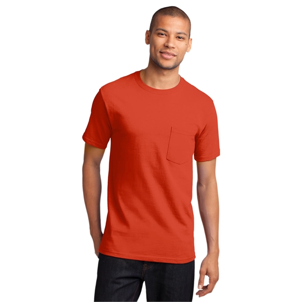 Port & Company - Tall Essential Pocket Tee. - Port & Company - Tall Essential Pocket Tee. - Image 61 of 131
