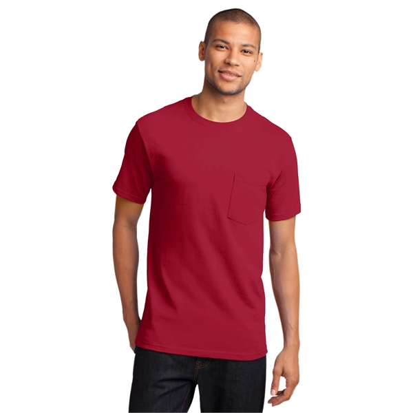 Port & Company - Tall Essential Pocket Tee. - Port & Company - Tall Essential Pocket Tee. - Image 63 of 131