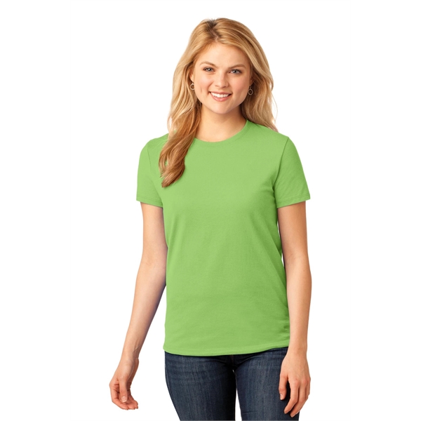 Port & Company Women's Core Cotton Tee. - Port & Company Women's Core Cotton Tee. - Image 114 of 144