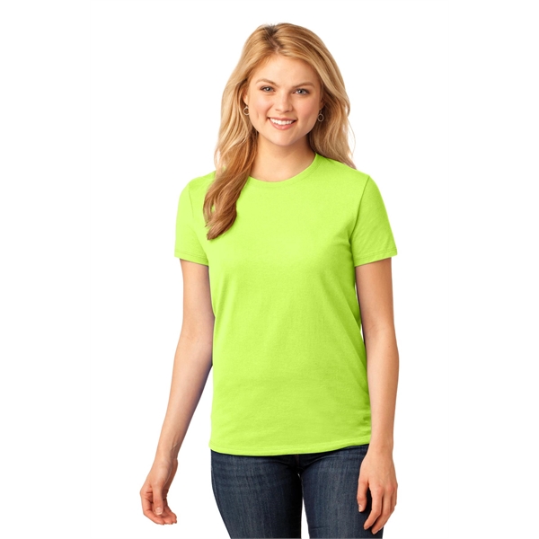 Port & Company Women's Core Cotton Tee. - Port & Company Women's Core Cotton Tee. - Image 126 of 144