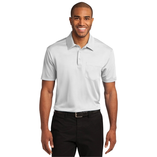 Port Authority Silk Touch Performance Pocket Polo. - Port Authority Silk Touch Performance Pocket Polo. - Image 44 of 75